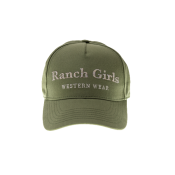 Ranch Girl Cap Rhinestones ́RUTH Khaki