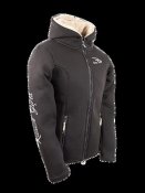 Ranch Girls Hooded Sweatshirt Jacke `GWEN`Choclate
