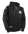 UNISEX HOODED THERMO JACKET "The Legend Lives On" black