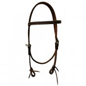 Raw Tack | Snake tooled | Browband Headstall