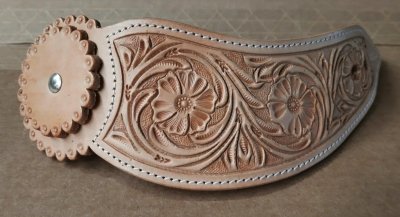 Cattleman’s spurstraps Dove wing style