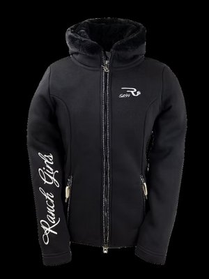 Ranch Girls Hooded Sweatshirt Jacke `GWEN` black