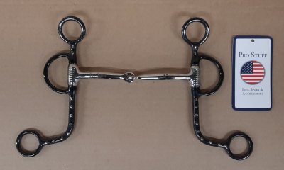 Short shank snaffle bit