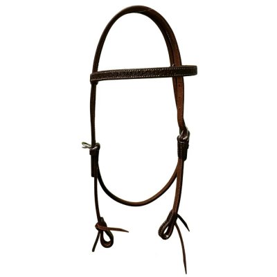 Raw Tack | Snake tooled | Browband Headstall